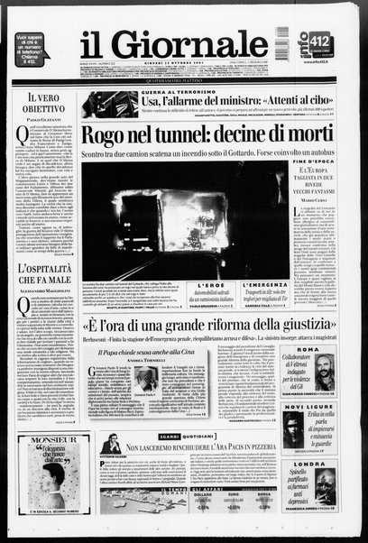 Il giornale : quotidiano del mattino